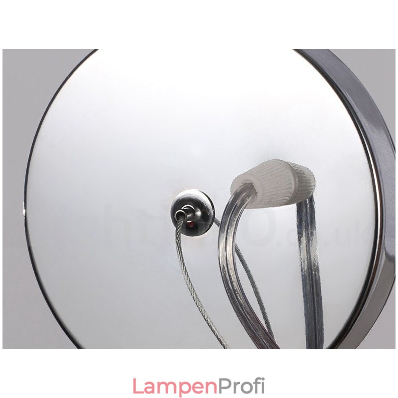 Aluminium Quasten Kronleuchter Designer Pendelleuchte Silber Farbe
