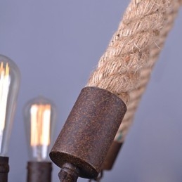 Vintage Seil Pendelleuchte Loft Kreative Industrielle Lampe Amerikanischen Stil Dekoration