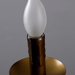 Retro 1 Lampe Hanfseil Kronleuchter Retro Landhausstil