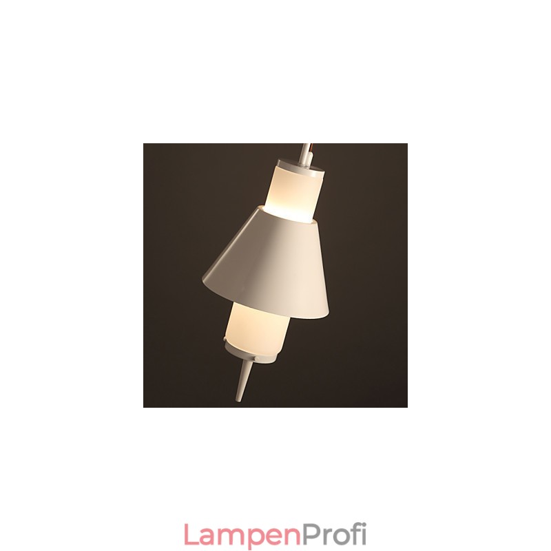 2-flammige Pendelleuchte im Mini-Stil, modern und zeitgenössisch, aus Metall