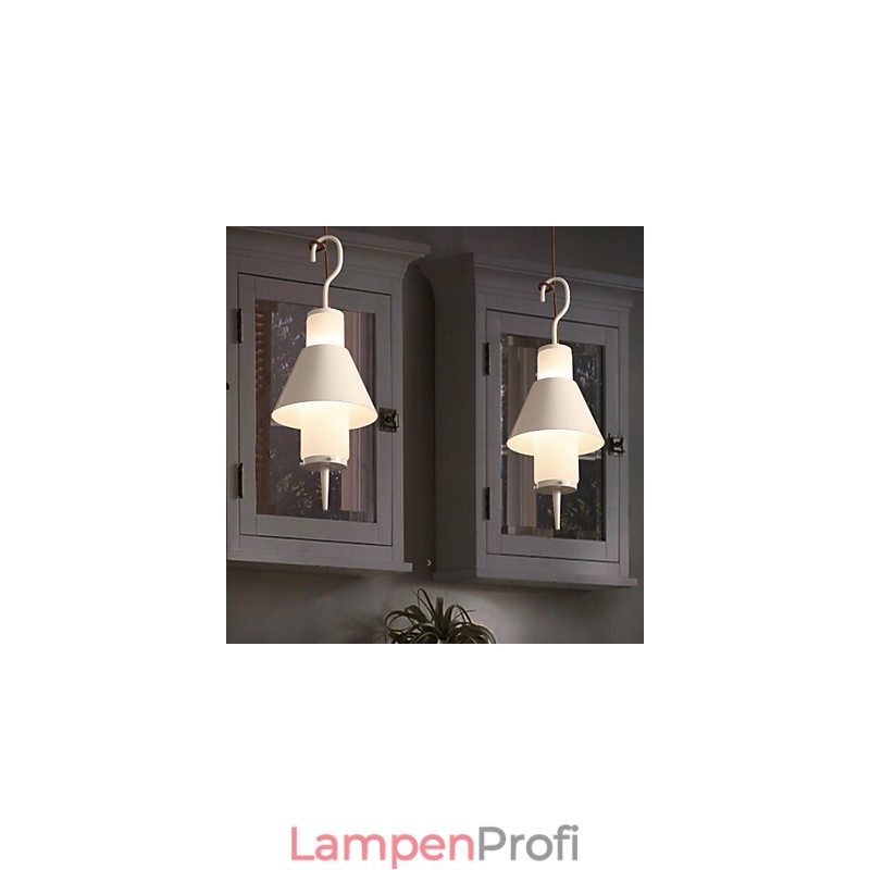 2-flammige Pendelleuchte im Mini-Stil, modern und zeitgenössisch, aus Metall