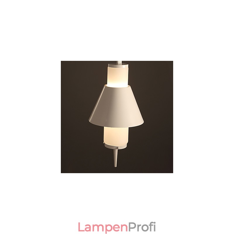 2-flammige Pendelleuchte im Mini-Stil, modern und zeitgenössisch, aus Metall