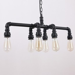 Wasserpfeife Retro-Plattierung 6-Licht-Malerei-Anhänger