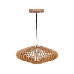 1 Licht Laterne Vintage Holz Kronleuchter Industrielle Wind Loft Holz Linear Anhänger Beleuchtung