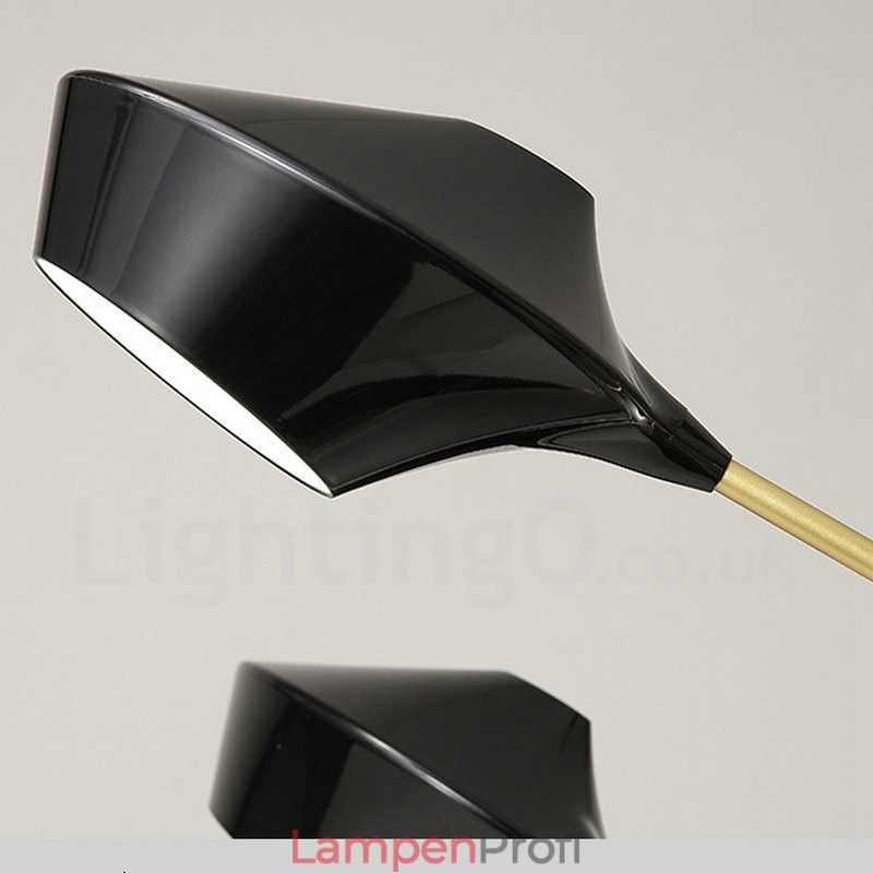 Zweistufiger linearer Retro-Kronleuchter mit 4 Lichtern und Acrylschirmen für den Außenbereich, Garage