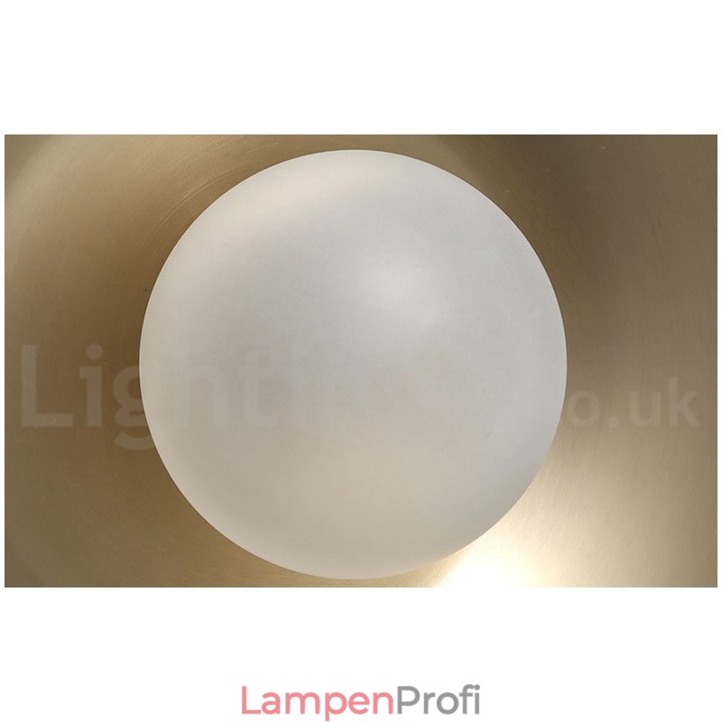 Pendelleuchte im Industriestil, 1 Licht, goldfarben, Mini-Stil, galvanisch lackiert, mit Glasschirm