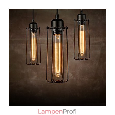 Kronleuchter Mini-Stil Rustikale Lodge Retro Metall 3 Licht Pendelleuchte Kronleuchter Mini-Stil Rustikale Lodge Retro Metall 3 Licht Pendelleuchte