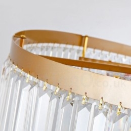 Gold Postmodernen Luxus Runde K9 Kristall Anhänger Kronleuchter Ausstellung Halle
