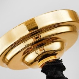 Dieses Jahr Luxus Postmodern Gold Runde K9 Kristall Anhänger Kronleuchter Ausstellungshalle