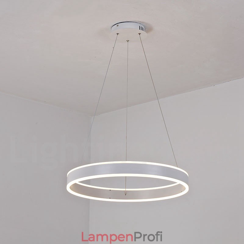 1 Ring Zwei Streifen Art Deco Pendelleuchte 60cm Pendelleuchte