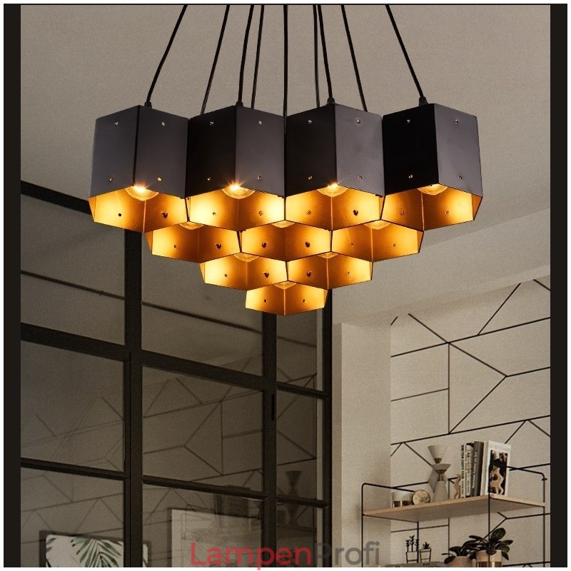 Pendelleuchte im Loft-Industriestil