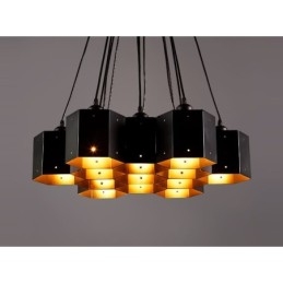 Pendelleuchte im Loft-Industriestil