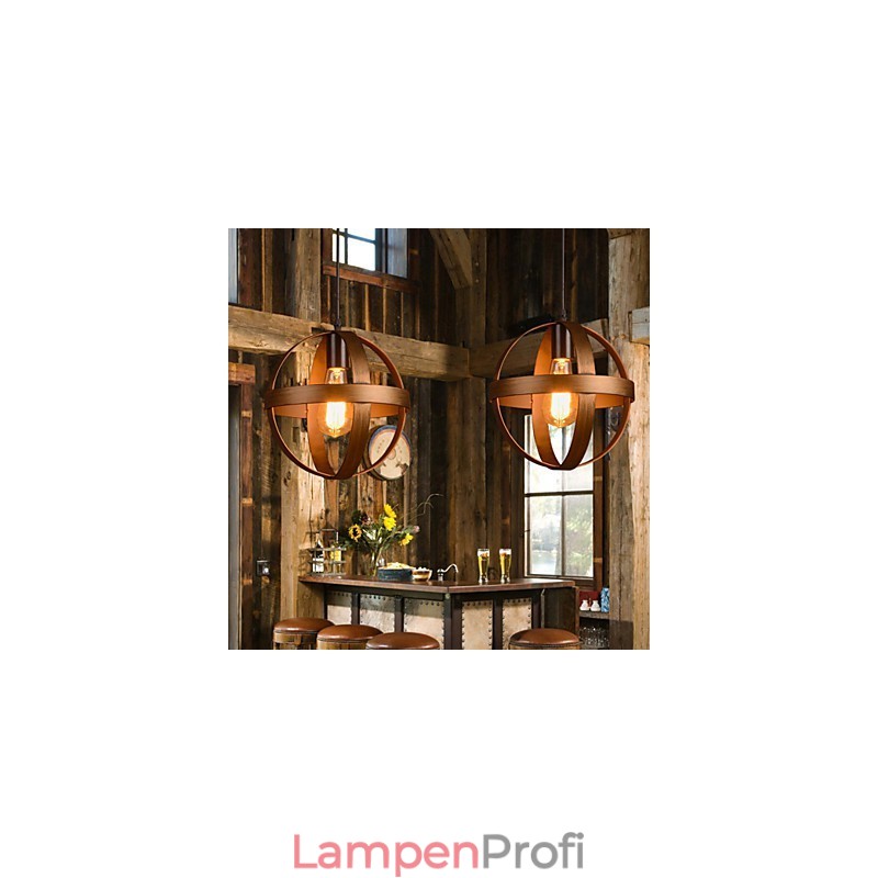 Retro Eisenlampe Moderner minimalistischer Kronleuchter im Industriestil