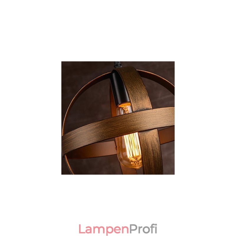 Retro Eisenlampe Moderner minimalistischer Kronleuchter im Industriestil