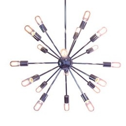 Kronleuchter Modern Globe Wohnen Anhänger Essen Einkaufen Geschäft Nacht Metall Chrom