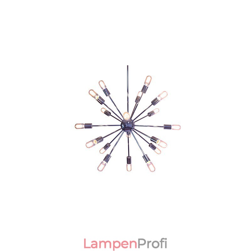 Kronleuchter Modern Globe Wohnen Anhänger Essen Einkaufen Geschäft Nacht Metall Chrom