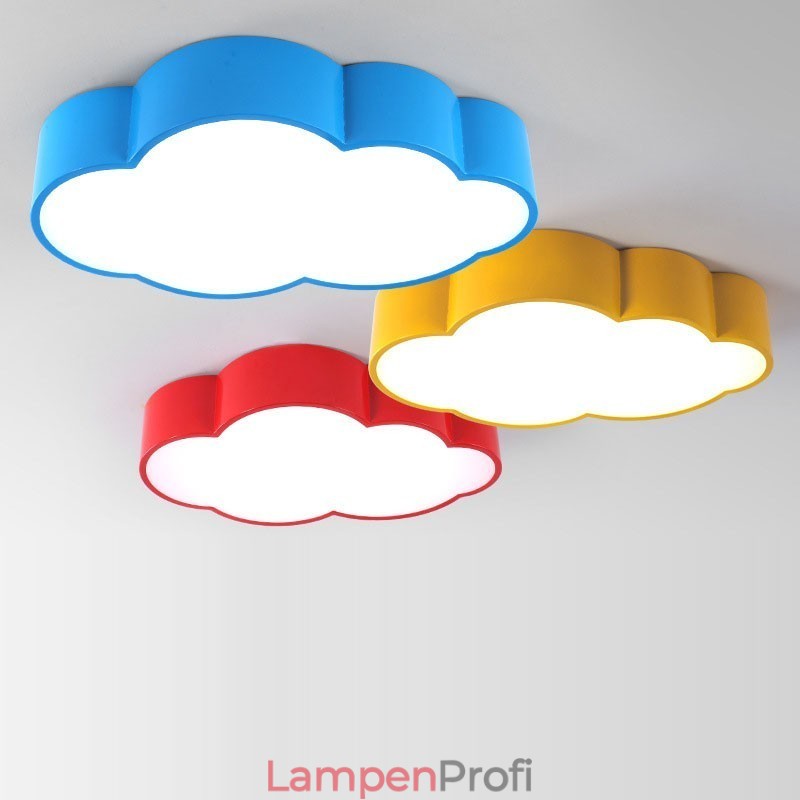 Macaron Multi Color Cloud Moderne Deckenleuchten im nordischen Stil mit Acrylschirm