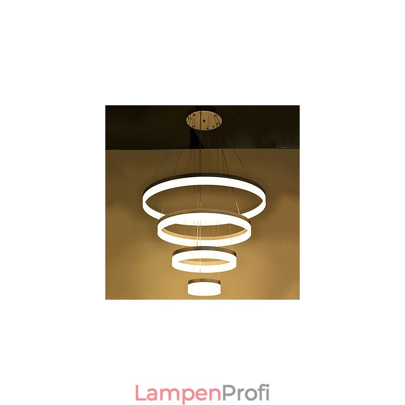 Acryl Kronleuchter Ring Anhänger Licht Leuchten mit