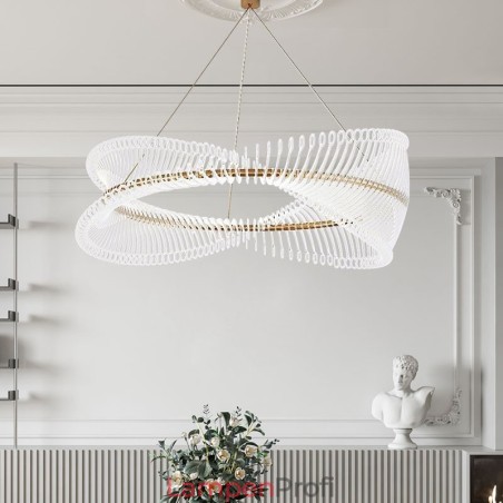 Postmoderne Strip Circle Pendelleuchte Postmoderne Strip Circle Pendelleuchte