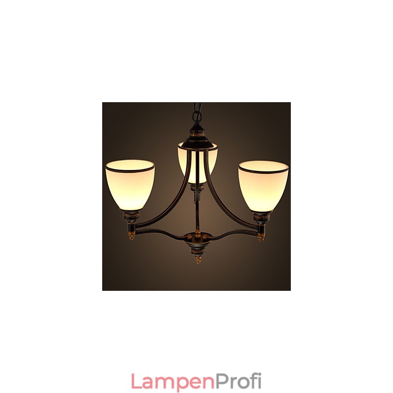 Retro Minimalist Deckenleuchten Europäischen Stil Glas Deckenleuchten Lampe