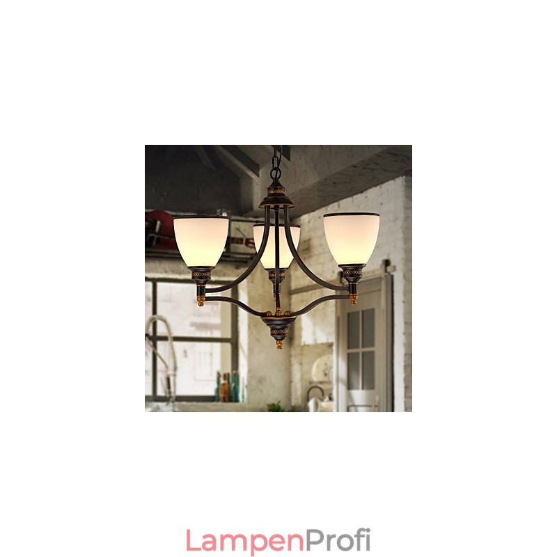 Retro Minimalist Deckenleuchten Europäischen Stil Glas Deckenleuchten Lampe