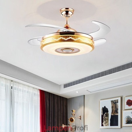 Modernes, elektrisch betriebenes Deckenventilator-Wechselrichter-Ventilatorlicht Modernes, elektrisch betriebenes Deckenventilator-Wechselrichter-Ventilatorlicht