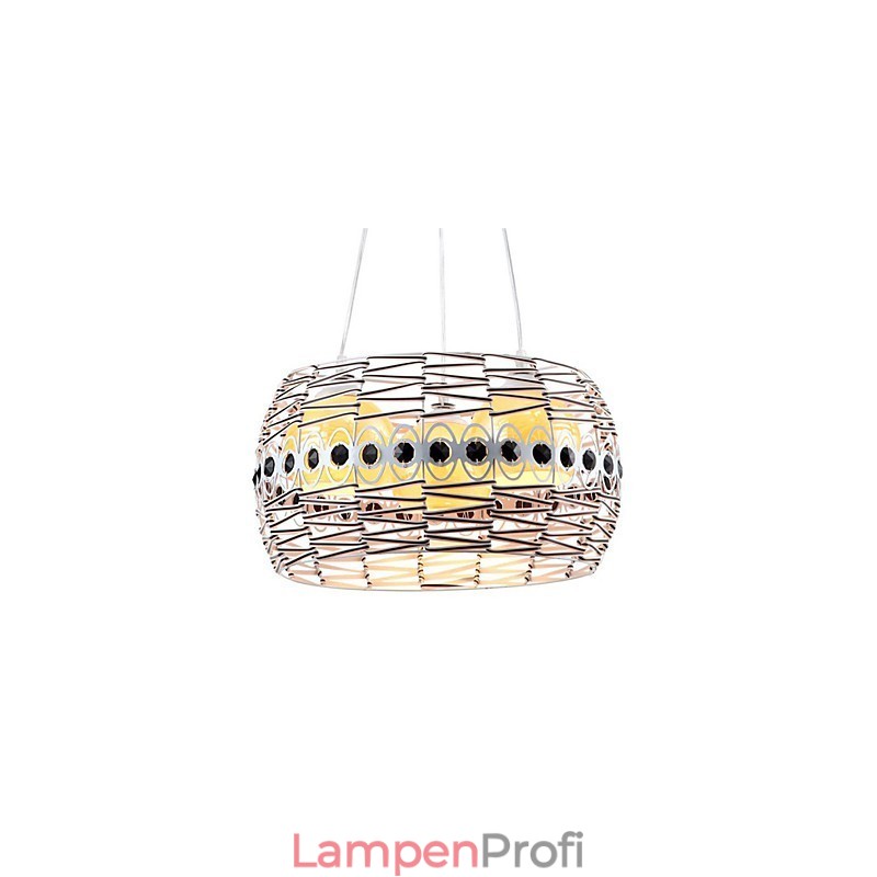 Rattan Kunstlampe Pendelleuchte Handgewebt