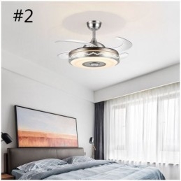 Modernes, elektrisch betriebenes Deckenventilator-Wechselrichter-Ventilatorlicht