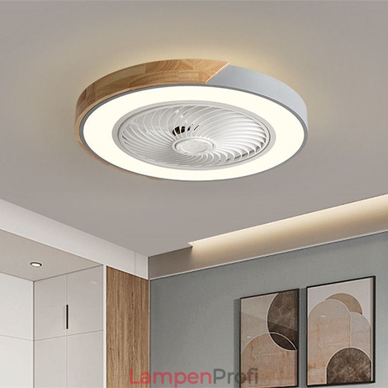 Smart Deckenventilator mit Lichtern Fernbedienung Dekor Ventilator Lampe