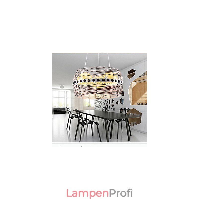 Rattan Kunstlampe Pendelleuchte Handgewebt