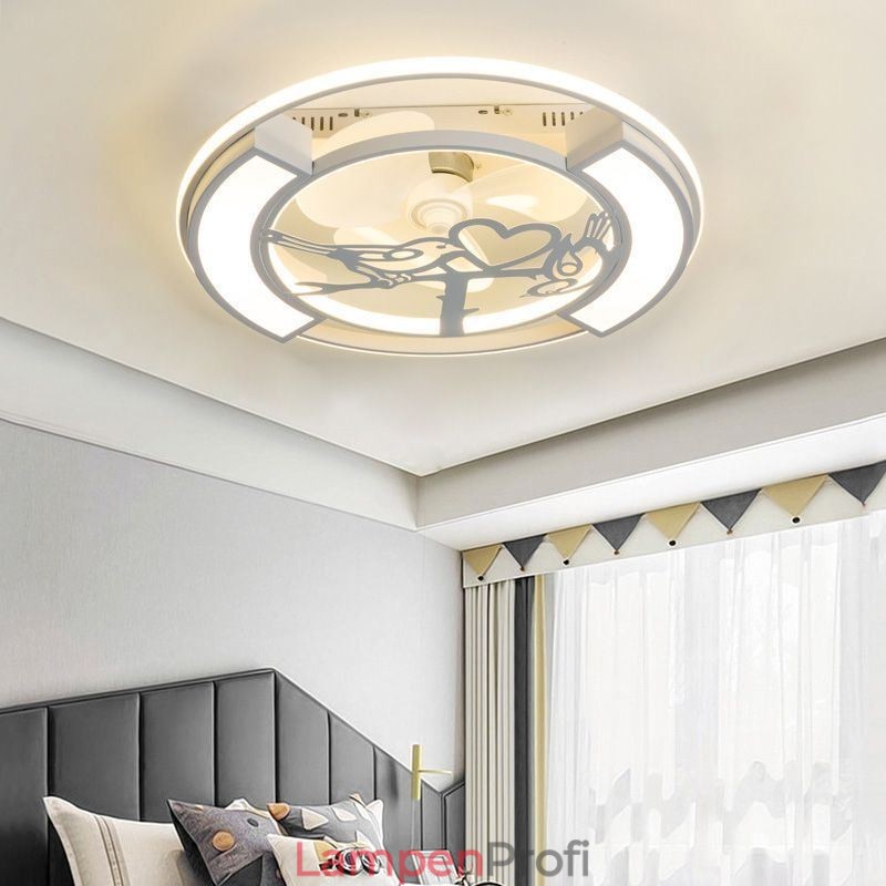 Deckenventilatoren im europäischen Stil mit Licht