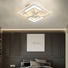 Deckenventilatoren im europäischen Stil mit Licht