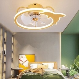 Cartoon Deckenventilator Licht Kreative Deckenleuchte Kinder