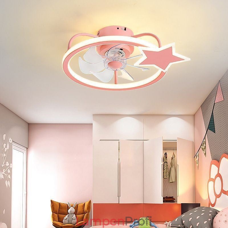 Cartoon Deckenventilator Licht Kreative Deckenleuchte Kinder