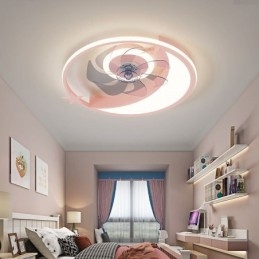 Mond Deckenventilator Licht Kreativität Deckenlampe