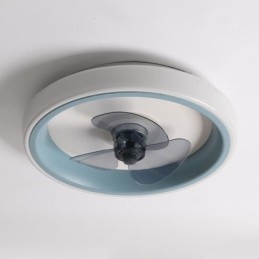 Moderner Deckenventilator mit Lichtern Fernbedienung Deckenleuchte Ventilator