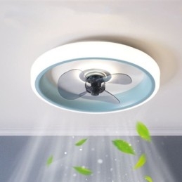 Moderner Deckenventilator mit Lichtern Fernbedienung Deckenleuchte Ventilator