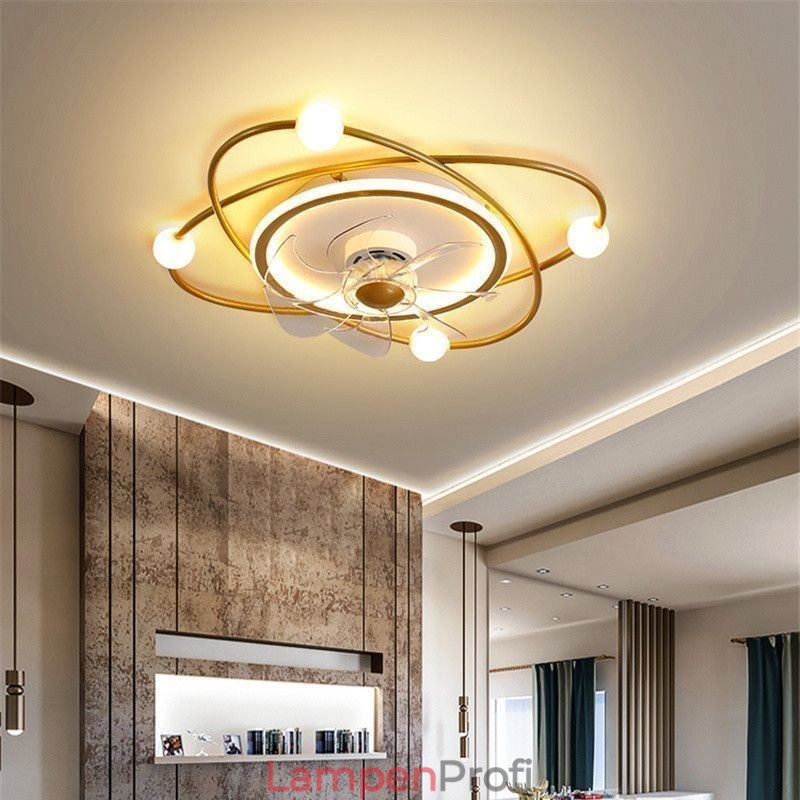Moderne Deckenventilatoren Innenbeleuchtung Esszimmer