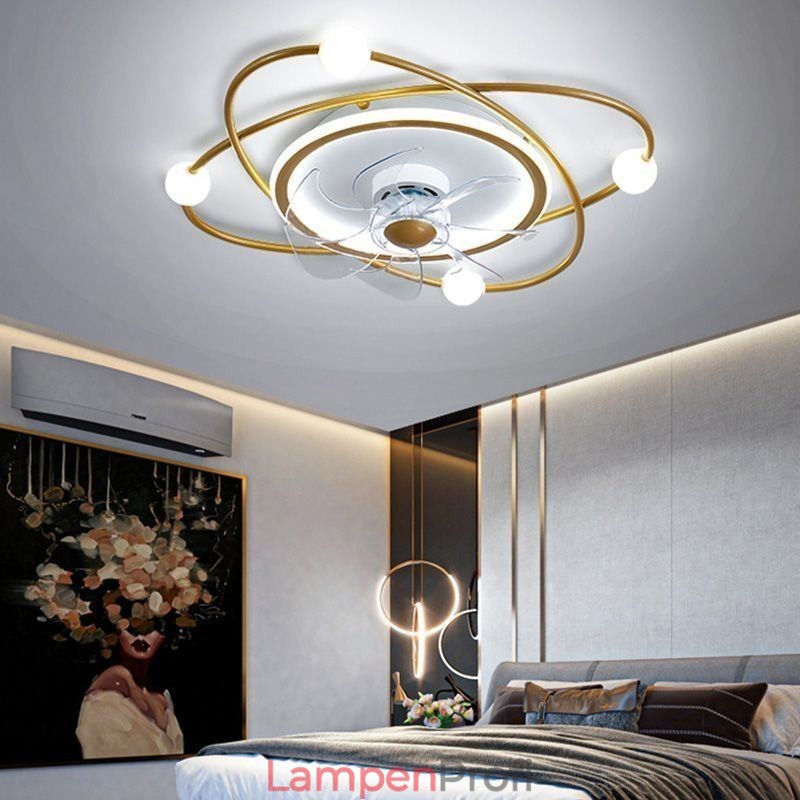 Moderne Deckenventilatoren Innenbeleuchtung Esszimmer