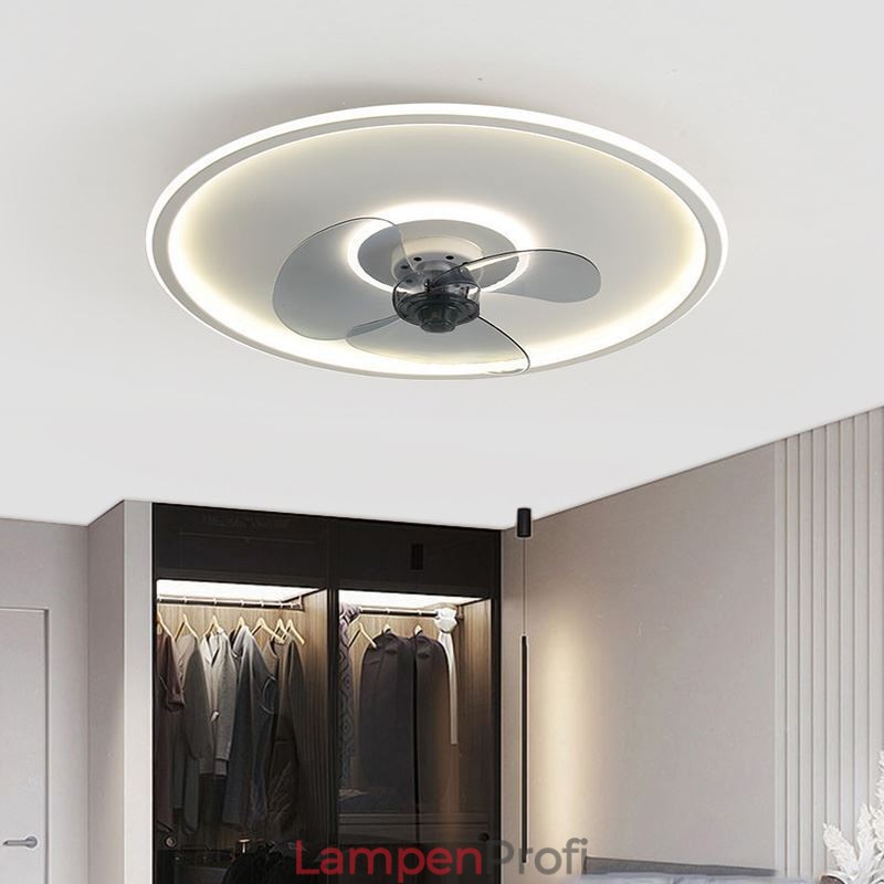 Macaron Deckenventilator Licht Fernbedienung Dekor Ventilateur