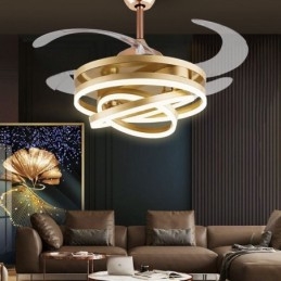 Kreativer Inverter-Ventilator-Kronleuchter-Ventilator-Licht