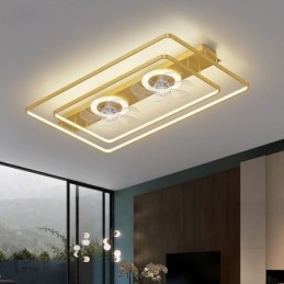 Moderner Deckenventilator mit Beleuchtung und Fernbedienung