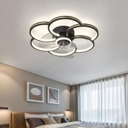 Deckenventilatoren mit Lichtern Kronleuchter Ventilateur