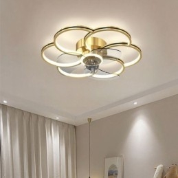 Deckenventilatoren mit Lichtern Kronleuchter Ventilateur