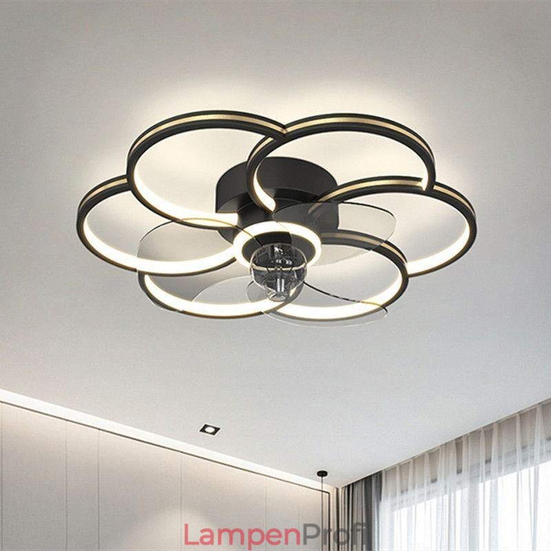 Deckenventilatoren mit Lichtern Kronleuchter Ventilateur