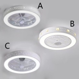 Ultradünnes Deckenventilatorlicht Unsichtbarer Deckenventilator mit Licht