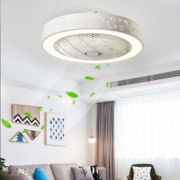 Ultradünnes Deckenventilatorlicht Unsichtbarer Deckenventilator mit Licht
