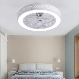 Ultradünnes Deckenventilatorlicht Unsichtbarer Deckenventilator mit Licht