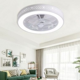 Ultradünnes Deckenventilatorlicht Unsichtbarer Deckenventilator mit Licht