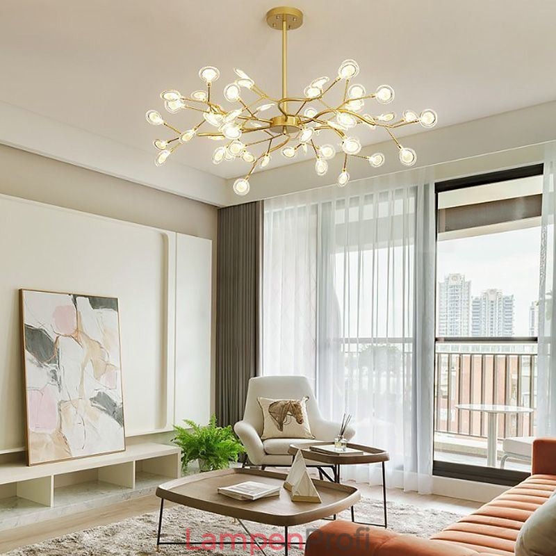 Zweige Kronleuchter Pendelleuchte im nordischen Stil